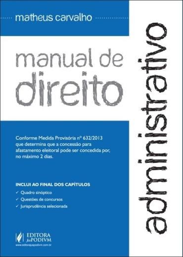 Manual de direito administrativo