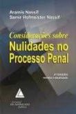 Considerações sobre nulidades no processo penal