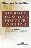 Atividade legislativa do poder executivo