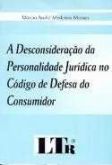 A desconsideração da personalidade jurídica no CDC