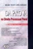 Da prova no direito processual penal