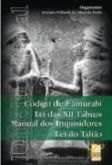 Código de hamurabi lei das XII tábuas manual dos inquisidoro