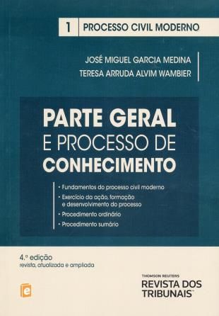 Parte geral e processo de conhecimento