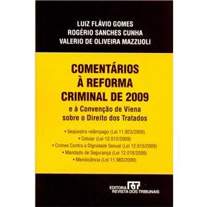 Comentários a reforma criminal de 2009