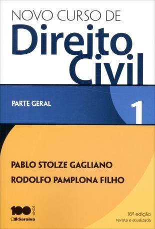 Novo curso de direito civil vol 1 parte geral