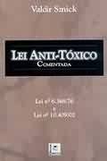 lei anti-tóxicos anotada