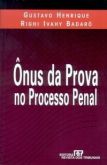 Ônus da prova no processo penal badaró