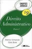 Direito administrativo parte 1 sinopse jurídica v. 19