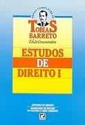 Estudos de direito Tobias barreto