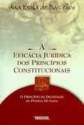 A eficácia juridica dos princípios constitucionais