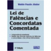 Lei de falencias e concordatas comentada - Fazzio