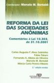 Reforma da lei das sociedades anonimas
